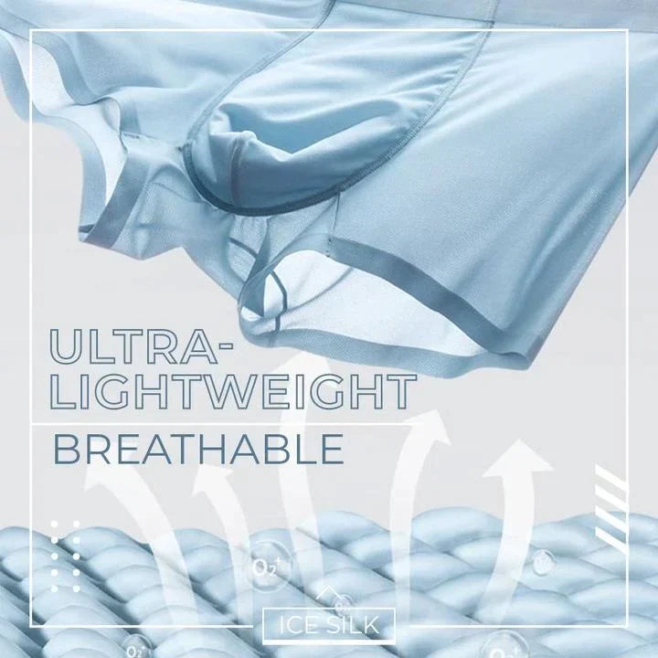 Breathable Ice Silk Men's Underwear (Pack of 7)