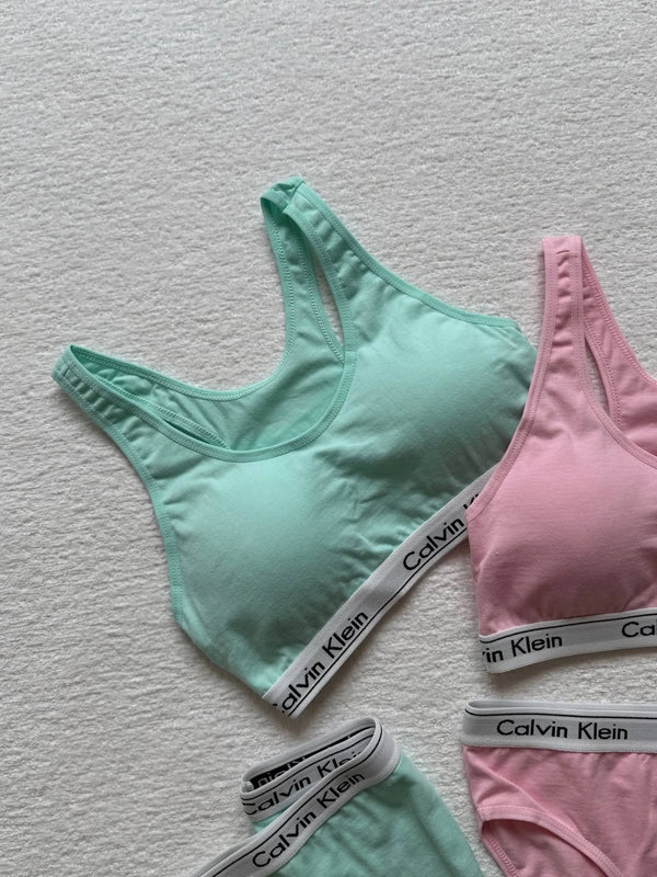 Women's Premium Cotton Bra & Panty Set – Pack of 6